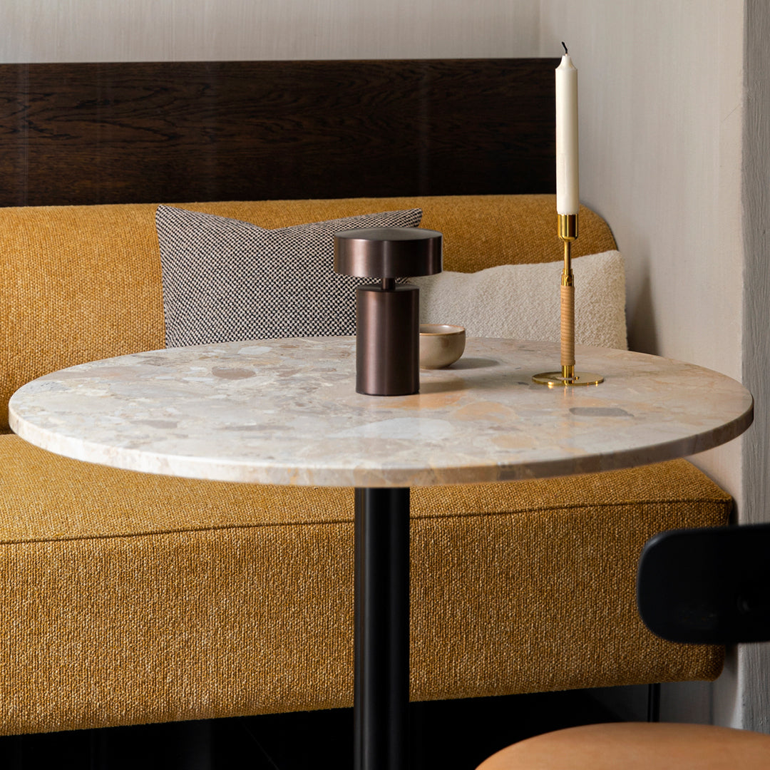 Modern LED Column Table Lamp - Adjustable Brightness, USB Charging Port, Touch Control for Bedroom, Living Room, Office & Study Desk Lighting