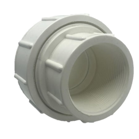 Pentair 2 Inch BSP Thread to 50mm PVC Barrel Union - High Pressure Pipe Fitting for Pool, Spa & Irrigation Systems
