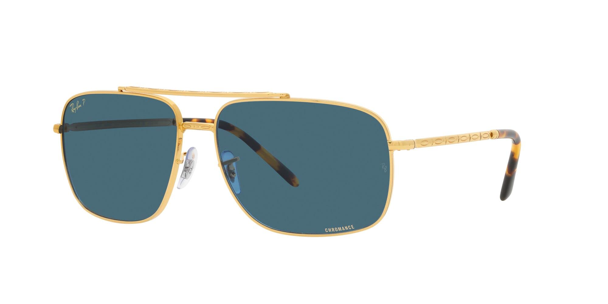 Ray-Ban RB3796 Square Sunglasses for Men & Women - Classic Polarized UV Protection - Perfect for Driving, Beach & Outdoor Activities