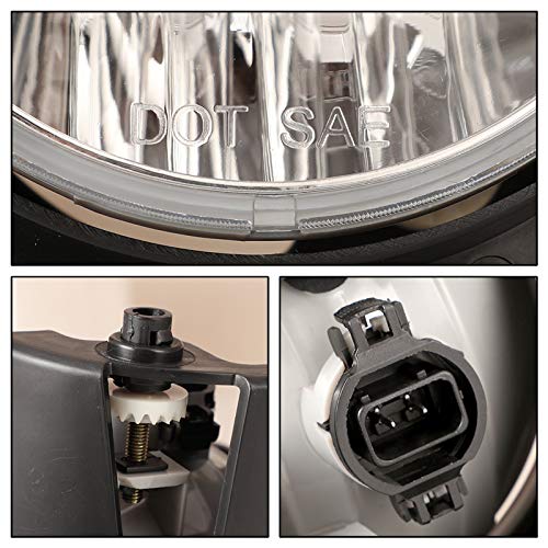 Winjet Fog Lights Kit for 2007-2012 Ford Escape - Complete Set with Switch & Wiring Harness | Perfect for Night Driving, Off-Road Adventures & Low Visibility Conditions