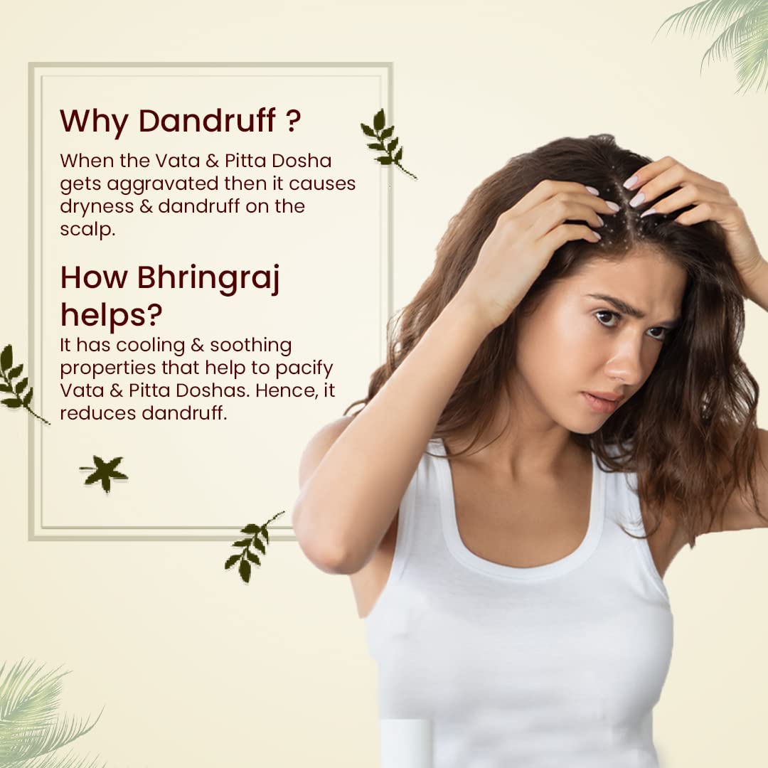 Beautybuzz Anti Dandruff Hair Oil - Soothes Itchy Scalp, Treats Dry Scalp & Prevents Dandruff - Natural Hair Care for Men & Women - Perfect for Daily Scalp Massage & Hair Growth Treatment