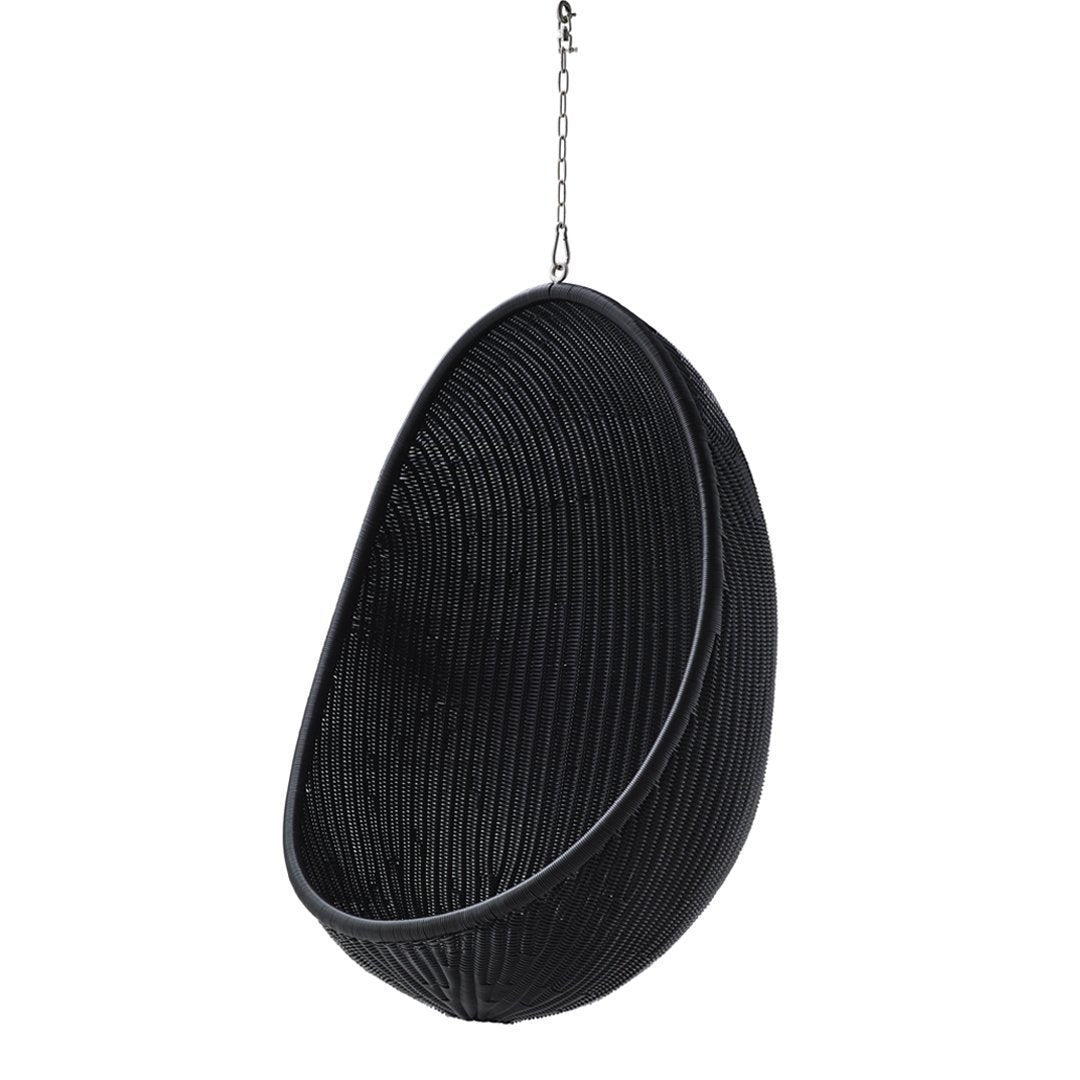 Outdoor Hanging Egg Chair - Perfect for Patio, Garden, and Backyard Relaxation