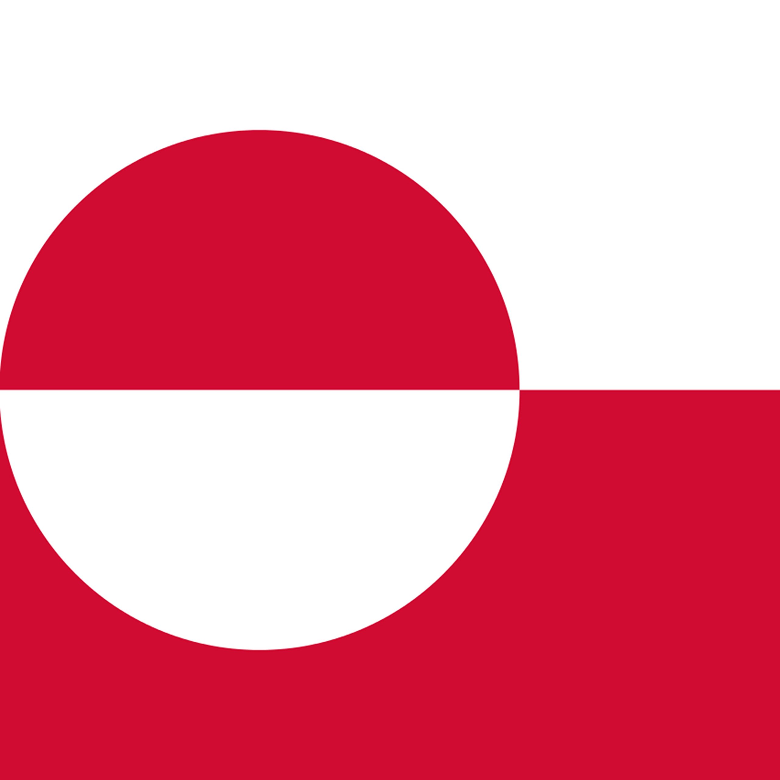 Greenland National Flag Vinyl Sticker - Durable Decal for Laptops, Cars, Windows & DIY Projects - Country Pride & Travel Enthusiast Gift