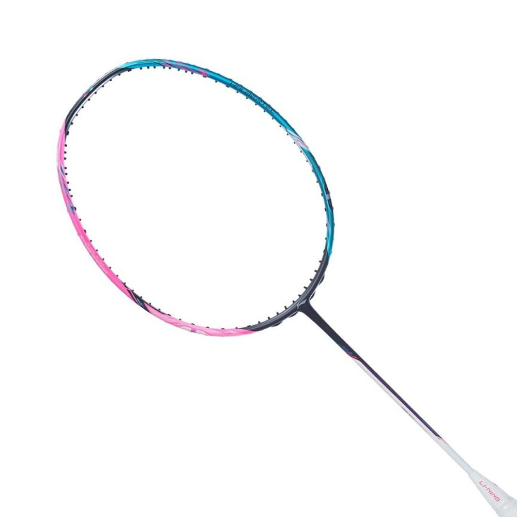 Li Ning HALBERTEC 8000 Unstrung Badminton Racket - 3U Lightweight Carbon Fiber Shuttlecock Racket for Professional & Intermediate Players - Perfect for Training, Tournaments & Competitive Play