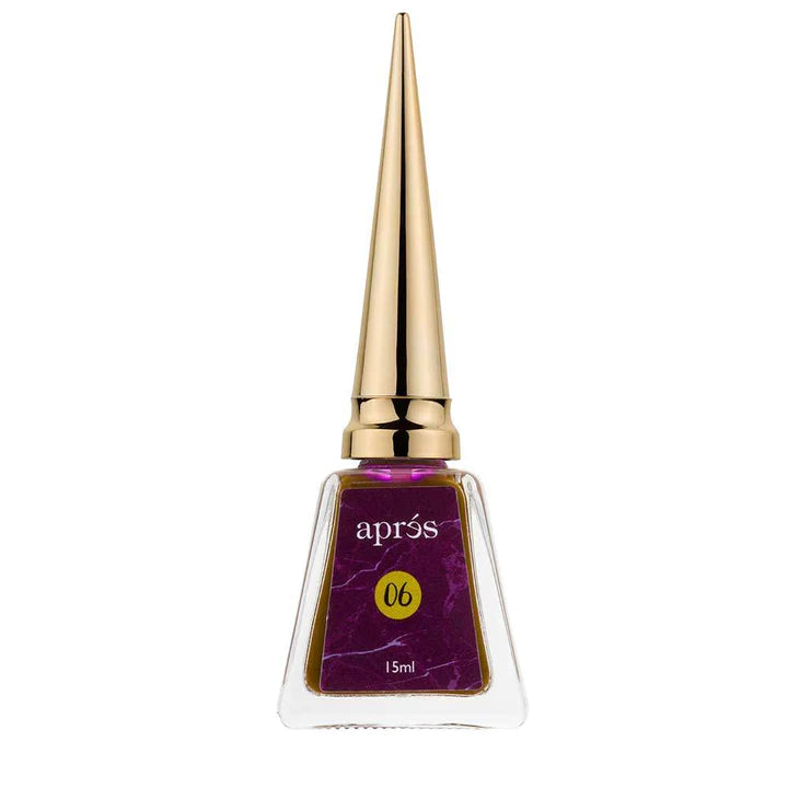 Apres Watercolor Art Inks #06 Fuchsia - Premium Professional Watercolor Ink for Artists, Painting, Calligraphy & DIY Crafts - Vibrant Long-Lasting Pigment Ink for Watercolor Paper, Canvas & Mixed Media Art Projects