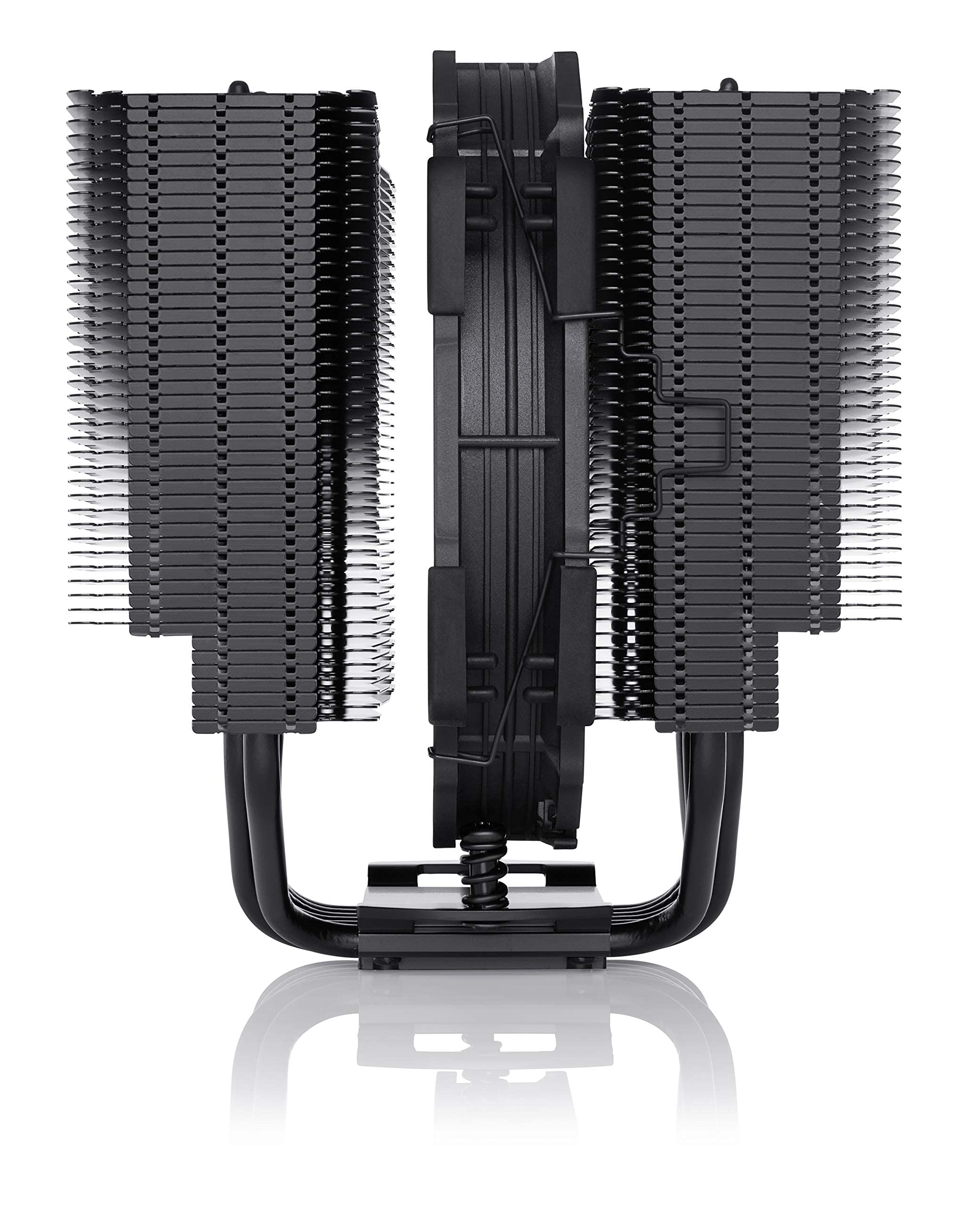 Noctua NH-D15S chromax.Black Premium CPU Cooler with NA-HC4 Heatsink Covers - High Performance Cooling for Gaming PCs, Workstations & Overclocking