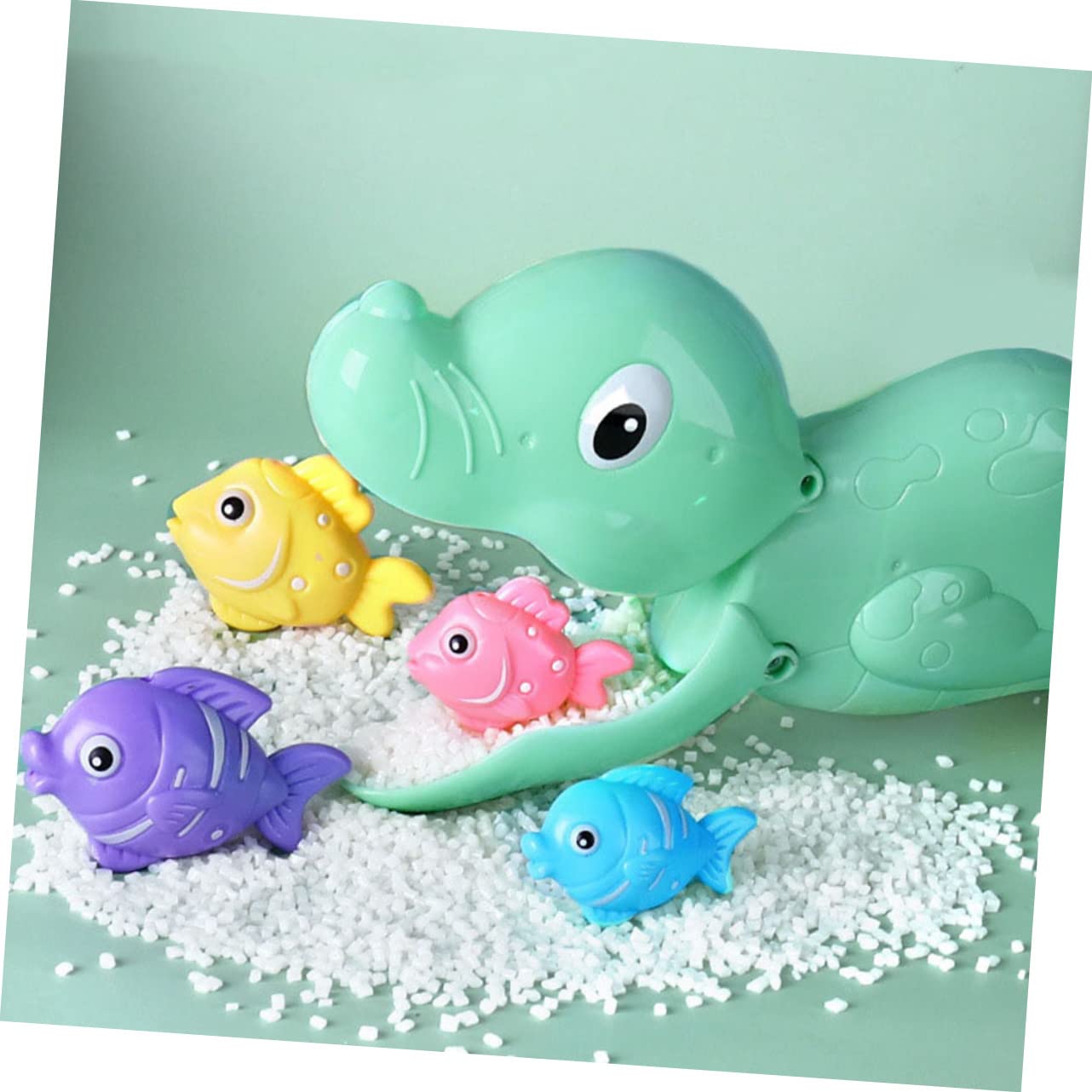 FAVOMOTO 3 Sets Bath Toys for Toddlers - Fun Fishing Game with Floating Fish, Educational Learning Toys for Kids, Waterproof Plastic Bath Time Play Set - Perfect for Bathtub, Pool & Indoor Water Play