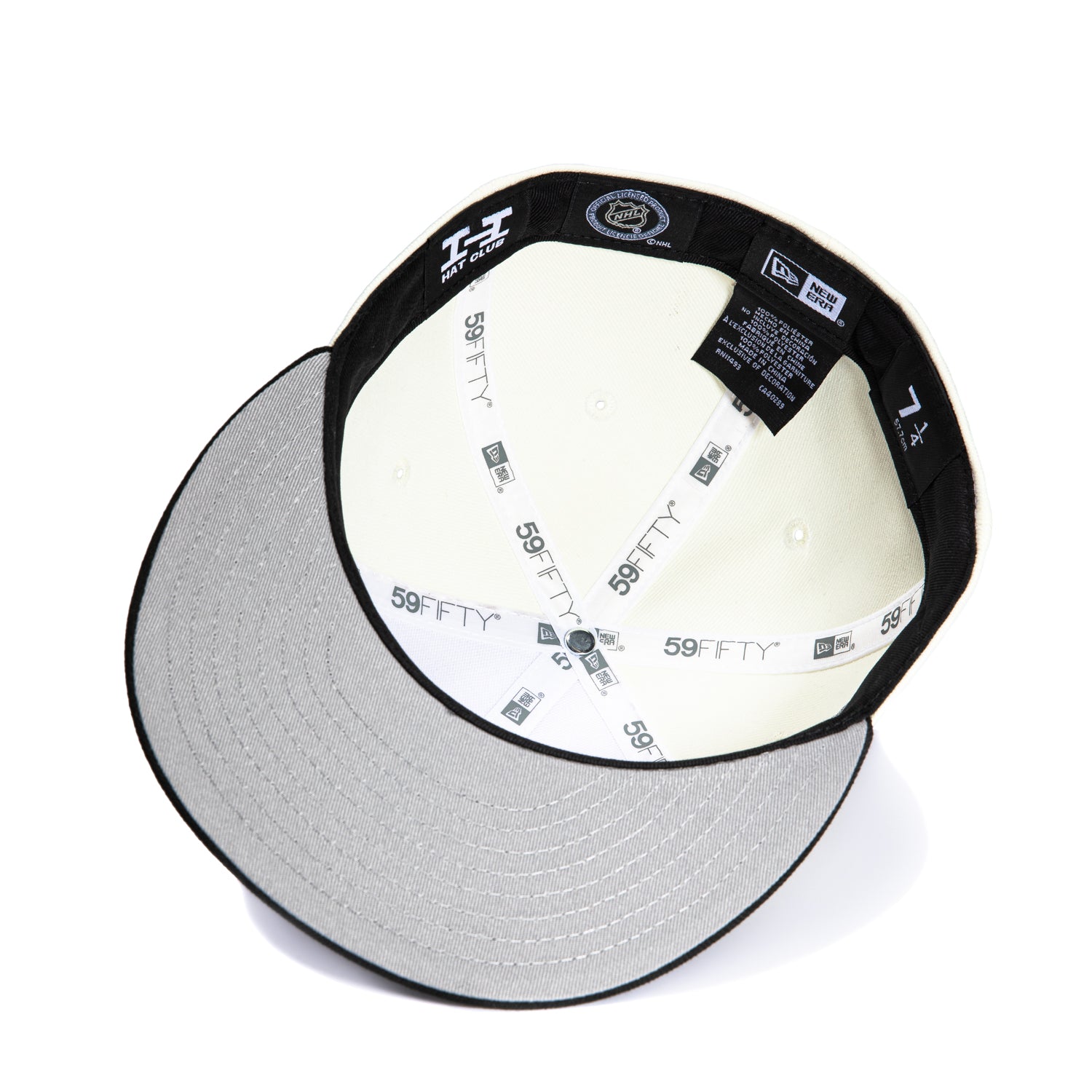 New Era 59Fifty Los Angeles Kings 2014 Stanley Cup Champions Patch Snapback Hat - White, Black & Silver | Official NHL Licensed Cap for Sports Fans & Collectors | Perfect for Game Day, Tailgating & Streetwear Fashion