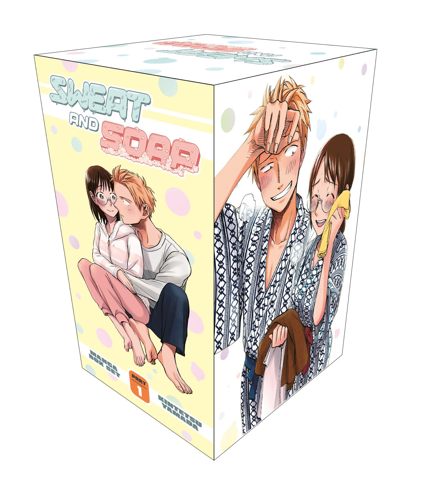 Sweat and Soap Manga Box Set Vol.1 - Complete Collection | Romantic Comedy Japanese Manga Series | Perfect Gift for Anime Fans & Manga Collectors | Great for Reading, Collecting & Displaying