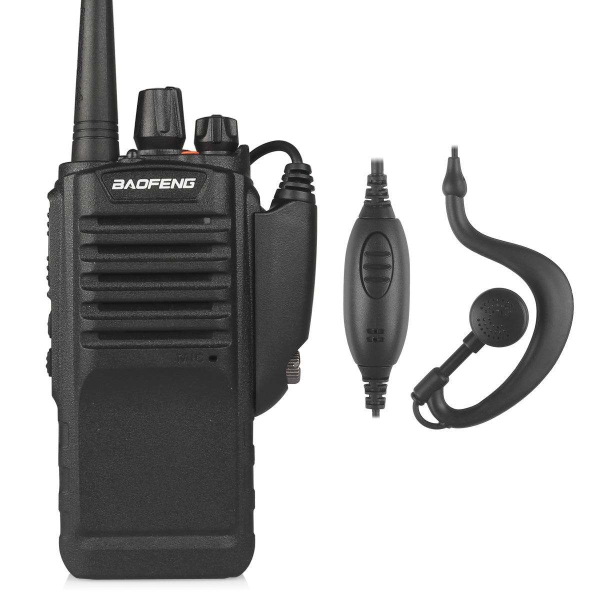 Baofeng BF 9700 UHF Two-Way Radio - 7W/5W/1W Adjustable Power, IP67 Waterproof, Noise Cancellation, 1800mAh Battery - Ideal for Outdoor Adventures, Construction Sites & Emergency Communication