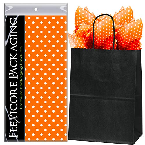 Orange Polka Dots