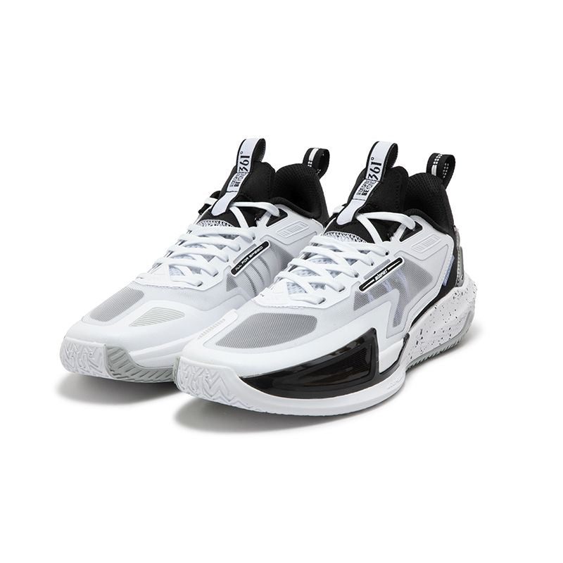 361 Degrees Quick Attack II Men's Basketball Shoes - Lightweight High-Performance Hoops Sneakers for Indoor & Outdoor Court Play