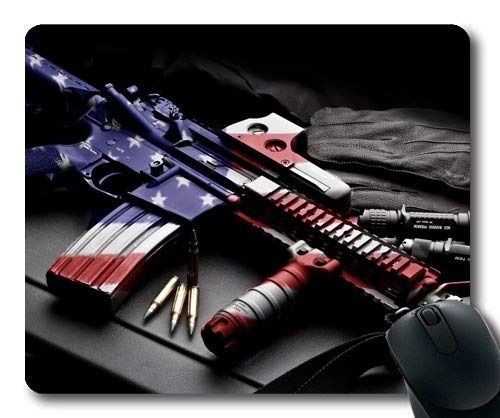 Non-Slip Mouse Pad with Stitched Edges - Durable Gaming Mouse Mat & Truck Gun Rack Accessory - Perfect for Office Work, Gaming Setup, and Vehicle Gun Storage