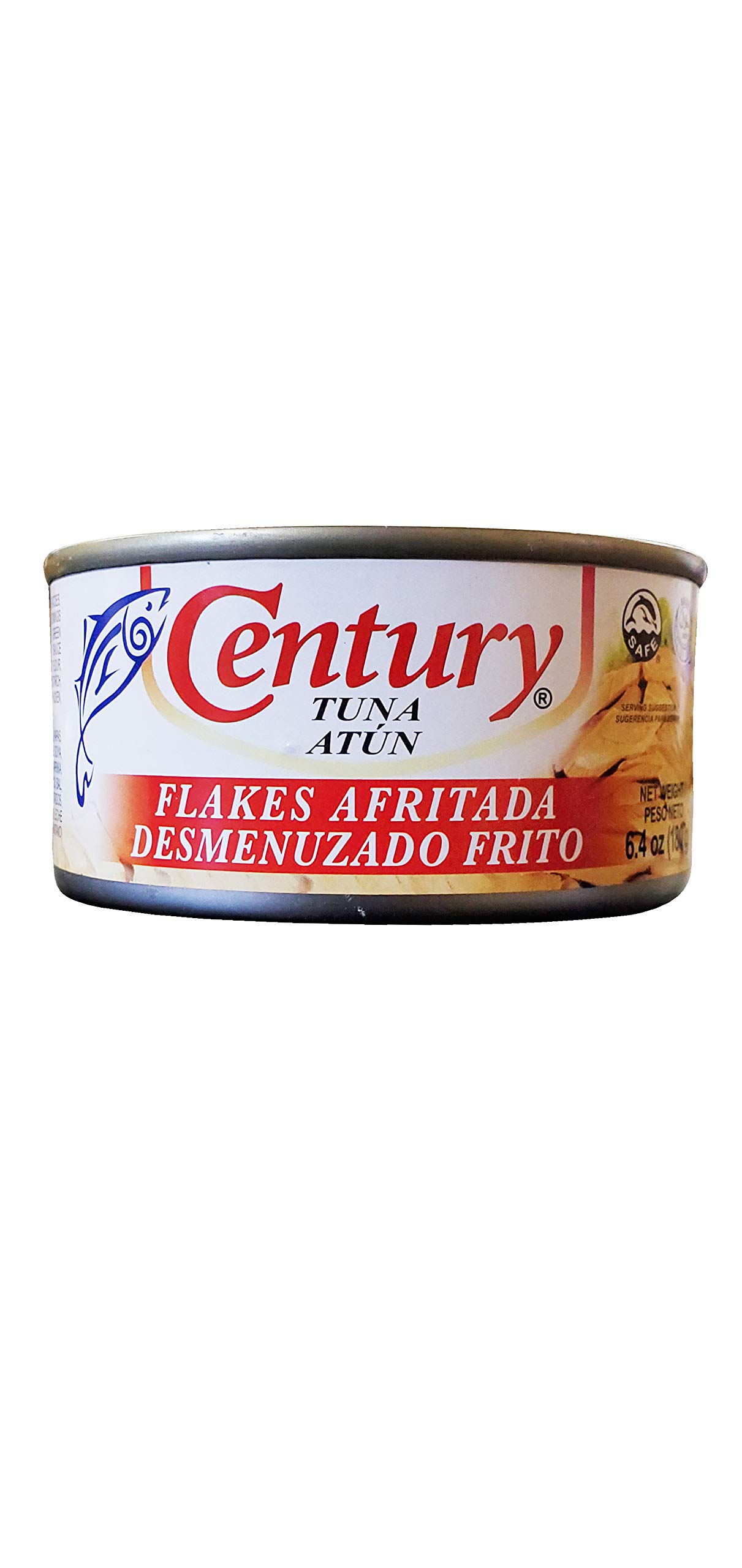 Century Tuna Flakes in Afritada Sauce - 6 Pack Canned Tuna | High Protein, Ready-to-Eat Meal | Perfect for Sandwiches, Salads & Quick Meals