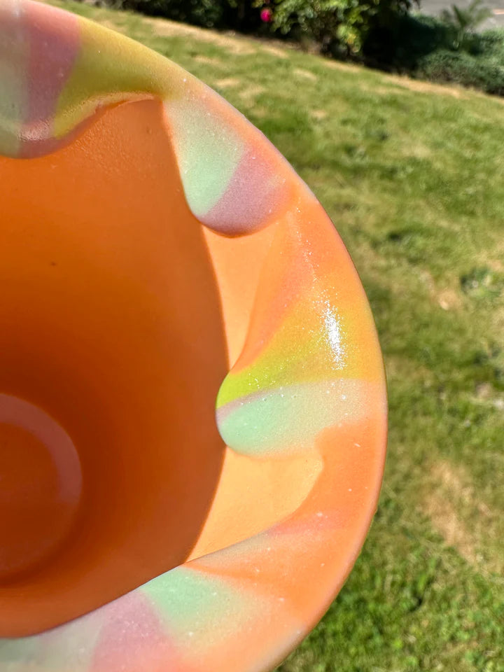 Ritual Glaze △5 6 Melt Gloop - Pastel Orange Nail Polish Set for Gel Manicures & DIY Nail Art | Perfect for Spring & Summer Nail Designs