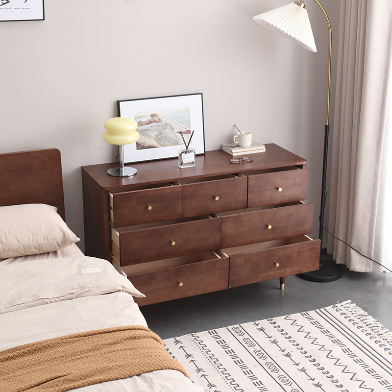Scandinavian Style Danielle SWEDEN 4-Drawer Chest Commode - White, Black, Gray, Blue - Perfect for Bedroom, Living Room & Nursery Storage
