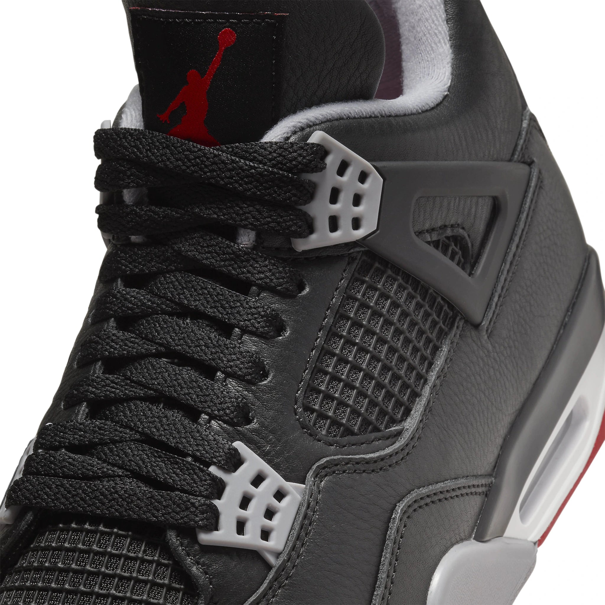 Air Jordan 4 OG Bred Reimagined Retro Basketball Shoes - Men's High-Top Sneakers for Streetwear & Court Performance | Perfect for Casual Wear, Sports & Sneaker Collectors