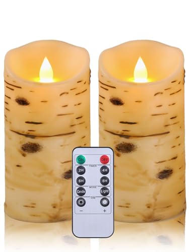 birch candles 2pack