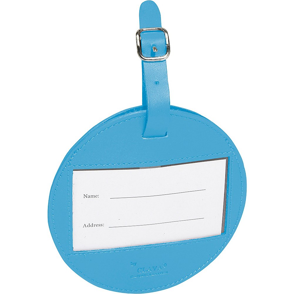 Durable Color Circle Luggage Tag - Slate Gray Travel ID Tag for Suitcases & Bags - Perfect for Airports, Business Trips & Vacation Travel