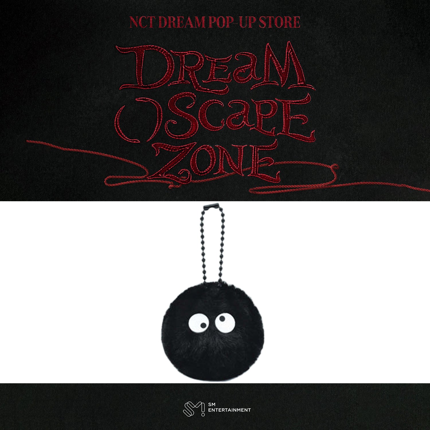 NCT DREAM 2024 Official Merchandise - Dirty Smooth Danji Keyring Keychain 'DREAM( )SCAPE' Kpop Collectible Gift for Fans | Perfect for Backpacks, Keys & Kpop Collections