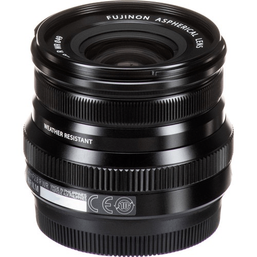 FUJIFILM XF 16mm f/2.8 R WR Prime Lens for Fuji X Series Cameras - Compact & Weather-Resistant Black Lens - Perfect for Street Photography & Travel