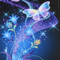 #002 Blue Butterfly