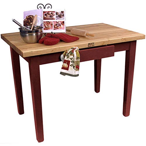 Sturdy Rectangular Work Table for Office & Home - Heavy Duty Study Desk with Durable Metal Frame - Perfect for Workspaces, Crafting & DIY Projects