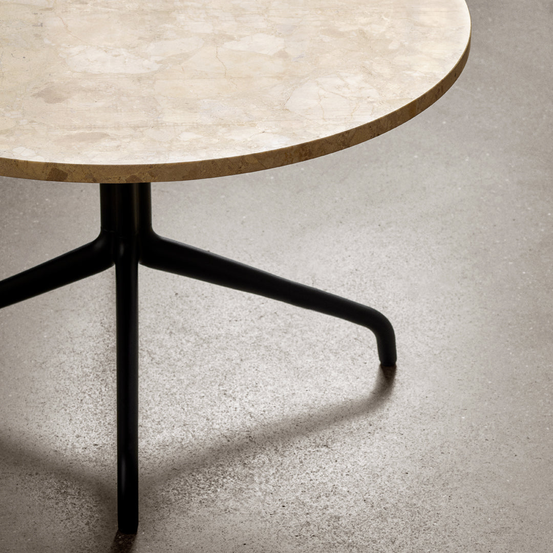 Premium Harbour Column Round Dining Table with Star Base - Perfect for Modern Kitchens, Dining Rooms & Open-Plan Living Spaces