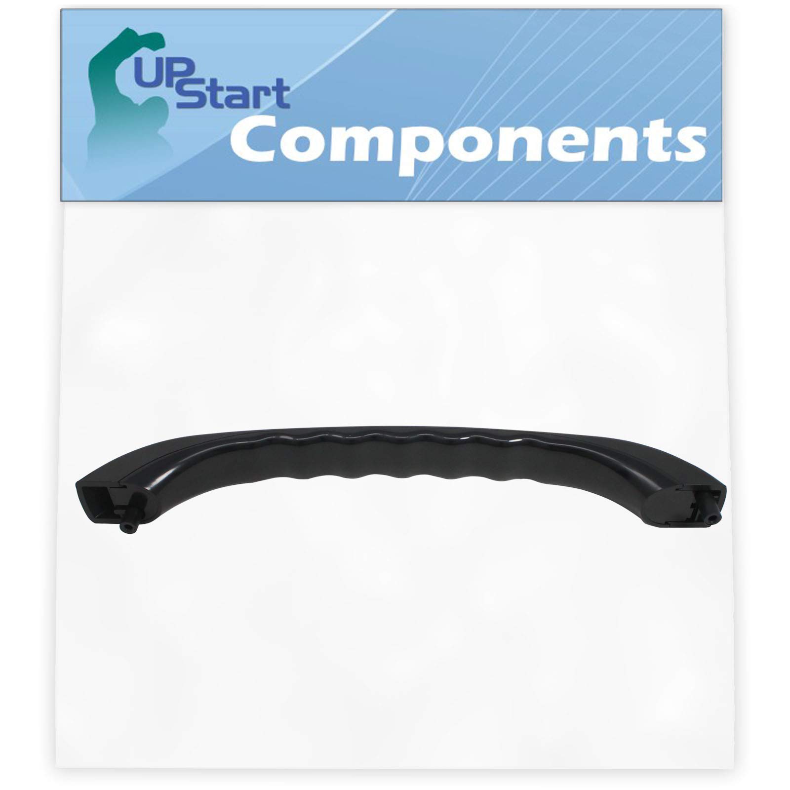 WB15X10020 Microwave Door Handle Replacement - Compatible with WB15X0334 & PS232100 - Black Replacement Handle for Microwave Oven Repair - Perfect for Home Kitchen Appliance Maintenance