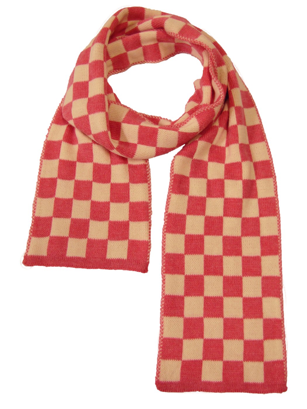 Stylish Checkered Colorful Long Winter Scarves for Women - Warm & Fashionable - Perfect for Cold Weather, Outfits & Holiday Gifts