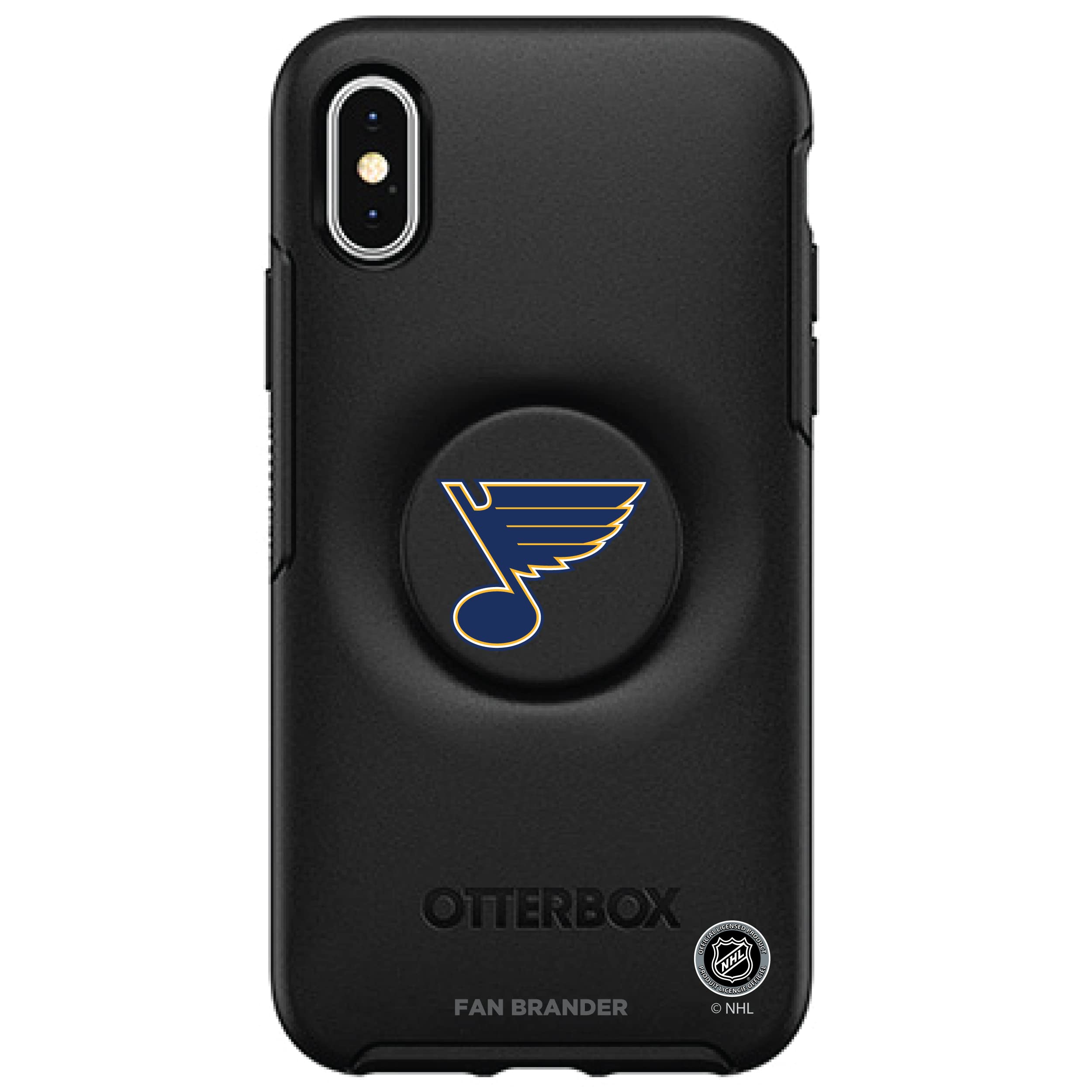 NHL Officially Licensed OtterBox Phone Case with PopSocket - Compatible with iPhone & Samsung - Perfect for Sports Fans & Game Day Accessories