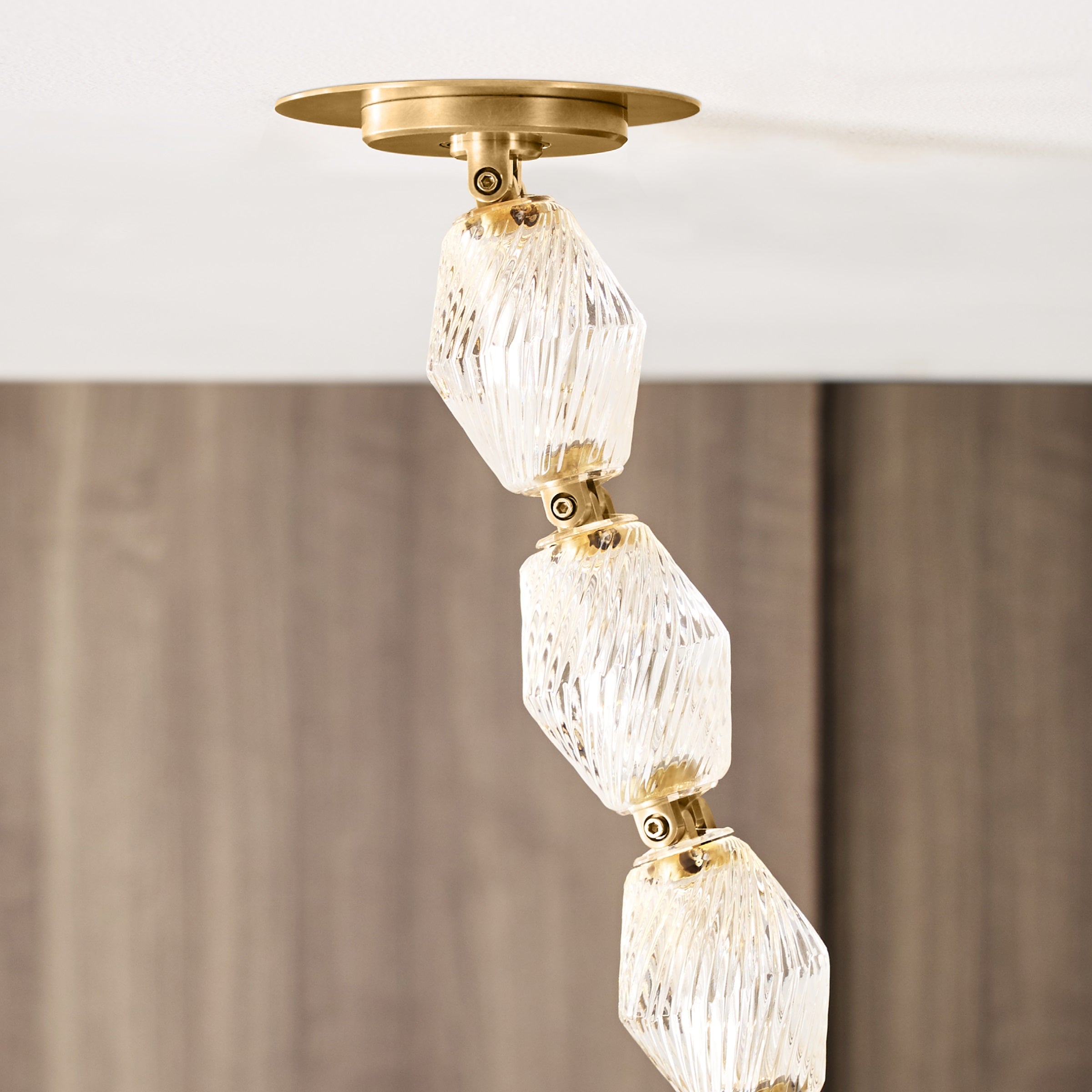 Elegant Dolce Crystal Chandelier - Modern Luxury Ceiling Light Fixture for Dining Room, Living Room & Bedroom Decor