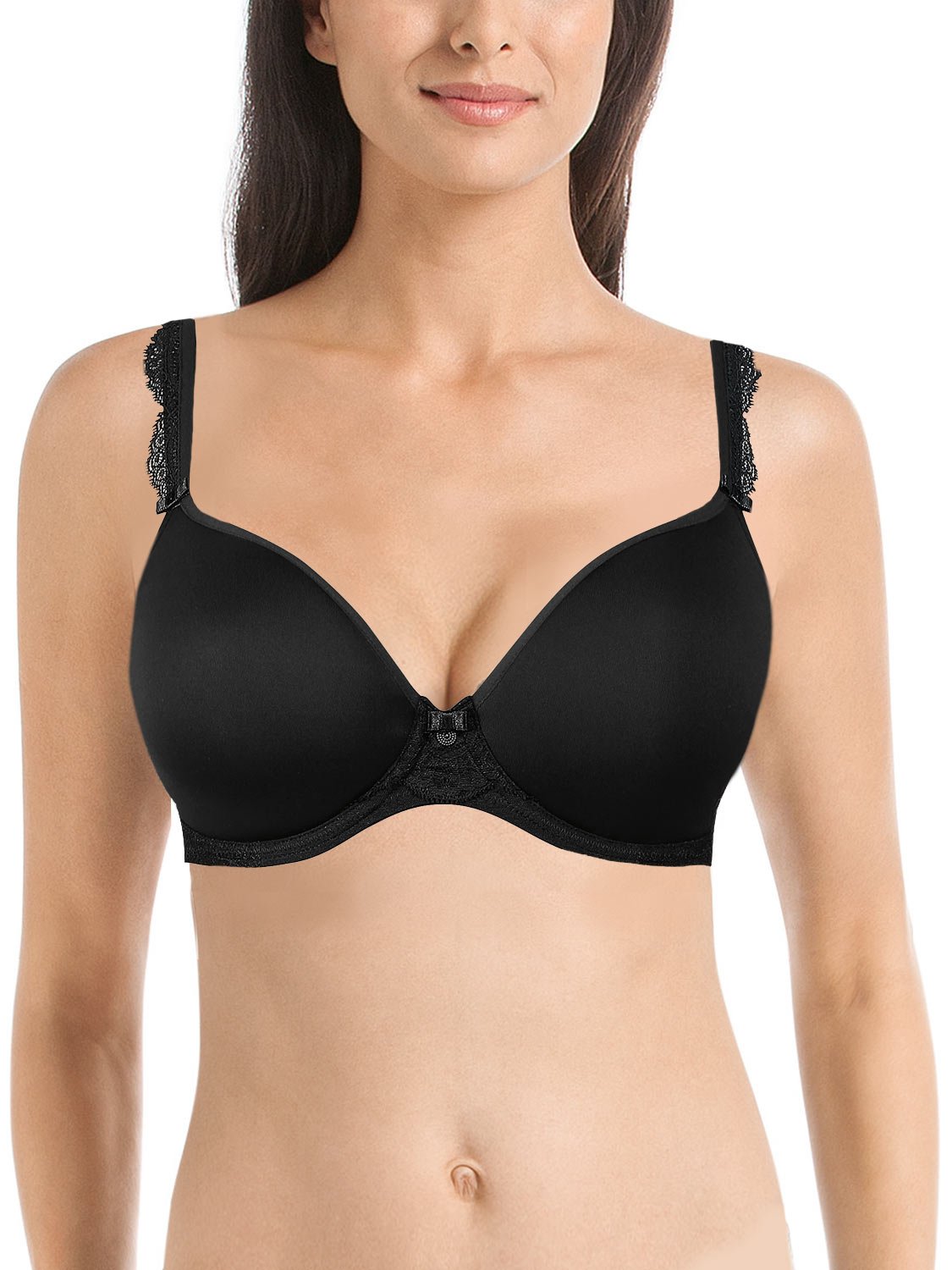 Rosa Faia Women's Selma Spacer Underwire Bra - Comfortable Support for Everyday Wear, Workouts & Layering
