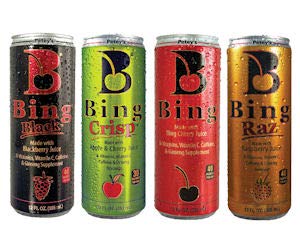 Petey's Bing Energy Drink Variety Pack - 12 Flavors (Cherry, Raspberry, Apple Crisp, Black) - 12 fl.oz Cans, Pack of 12 - Perfect for Workouts, Gaming & All-Day Energy Boost