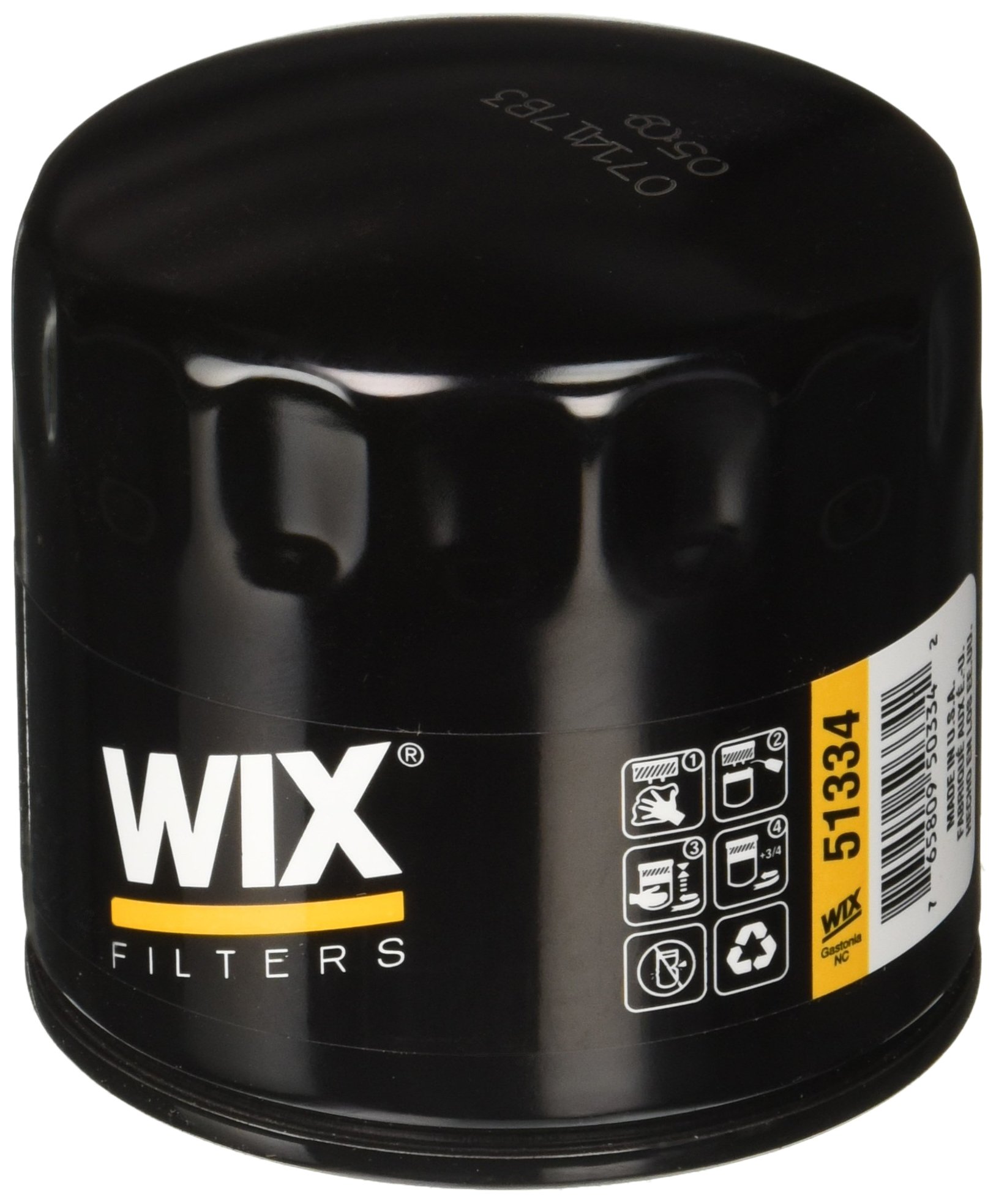 WIX 51334-12PK Premium Oil Filter - 12 Pack | High Performance Engine Protection for Cars, Trucks & SUVs | Perfect for Routine Maintenance & Oil Changes
