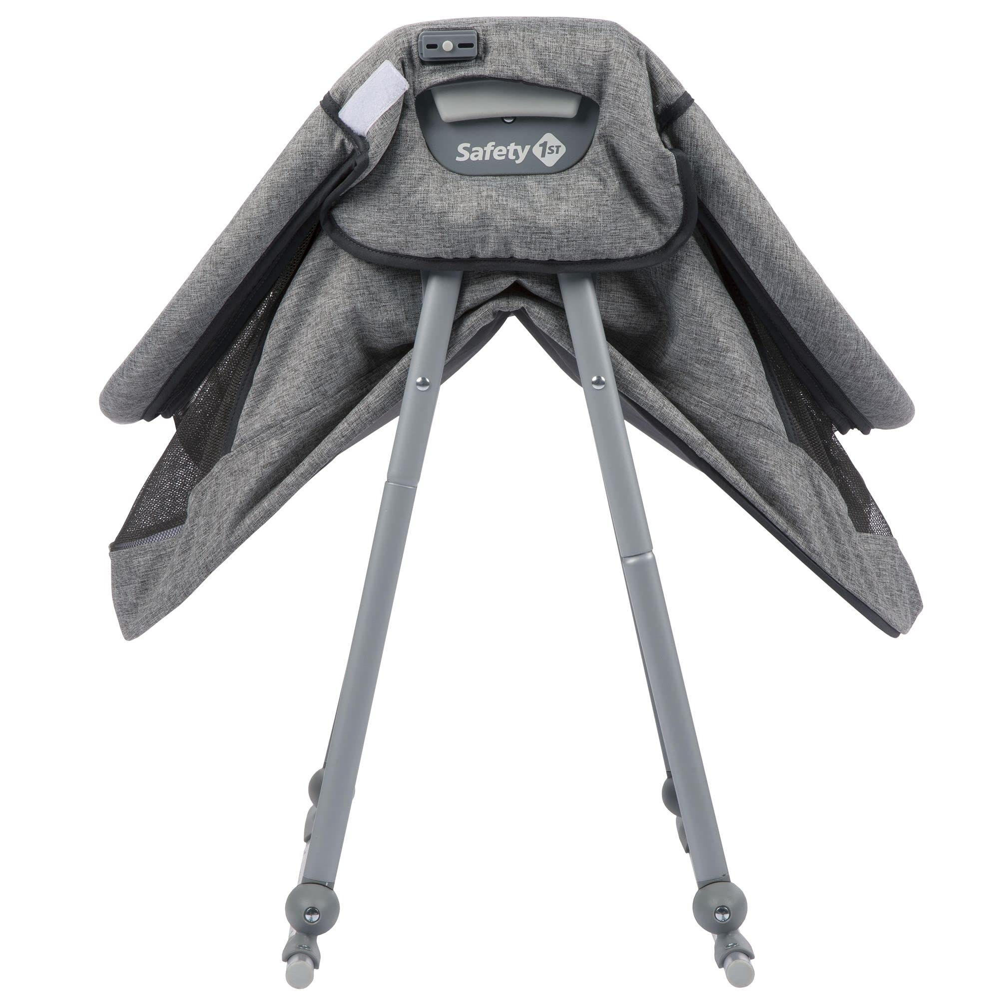 Safety 1st Portable Baby Bassinet with Rocking Motion - Lightweight Travel Crib with Carry Bag, Nightfall Design - Perfect for Nursery, Bedroom & On-the-Go Parenting