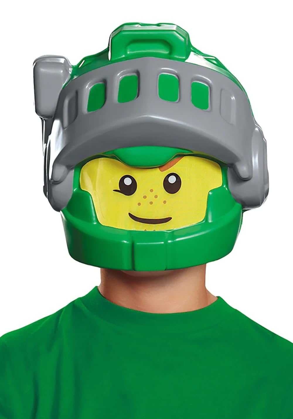 Aaron Nexo Knights Lego Mask for Kids - Adjustable One Size Fits Most - Perfect for Halloween Costumes, Cosplay & Role Play