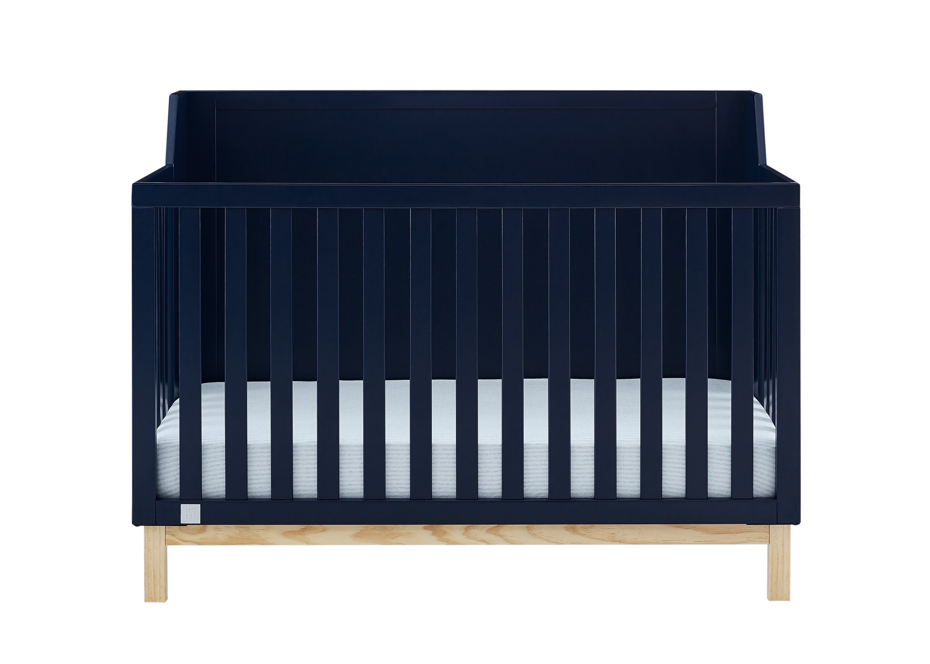 BabyGap Oxford 6-in-1 Convertible Crib - Nursery Furniture for Newborn to Toddler | Safe & Stylish Wooden Crib with Adjustable Height | Perfect for Nursery, Bedroom, and Daycare