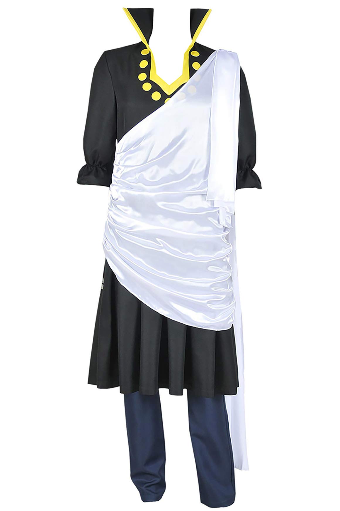 Fairy Tail Zeref Cosplay Costume Outfit - Anime Halloween Party Cosplay Uniform for Men & Women - Perfect for Comic Con, Halloween, Cosplay Events & Anime Conventions