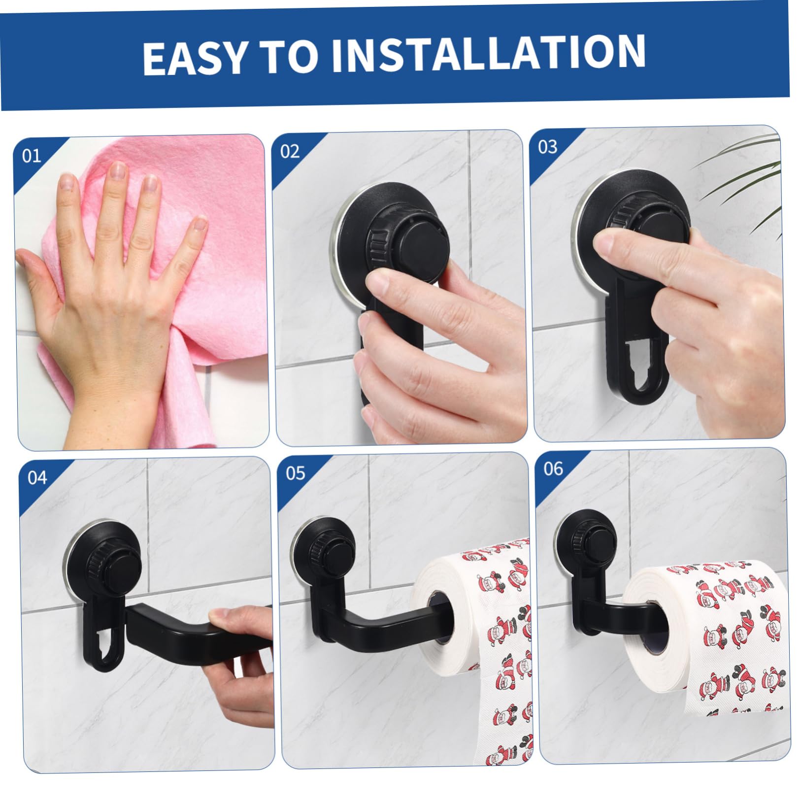 Zerodeko Metal Wall Mount Coat Hanger & Paper Towel Holder - Black Toilet Paper Stand, Paper Dispenser & PVC Hanging Organizer for Bathroom, Kitchen, Office | Space-Saving Storage Solution for Towels, Utensils & Turkish Tea Glasses