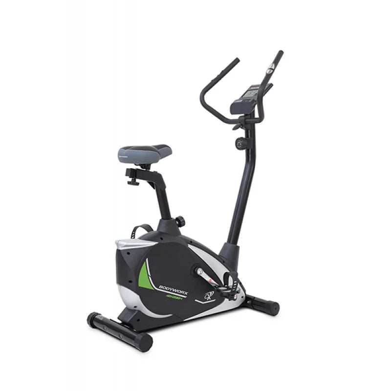 Bodyworx ABX295M Upright Exercise Bike for Home Gym - Indoor Cycling Fitness Equipment for Cardio Workouts & Weight Loss
