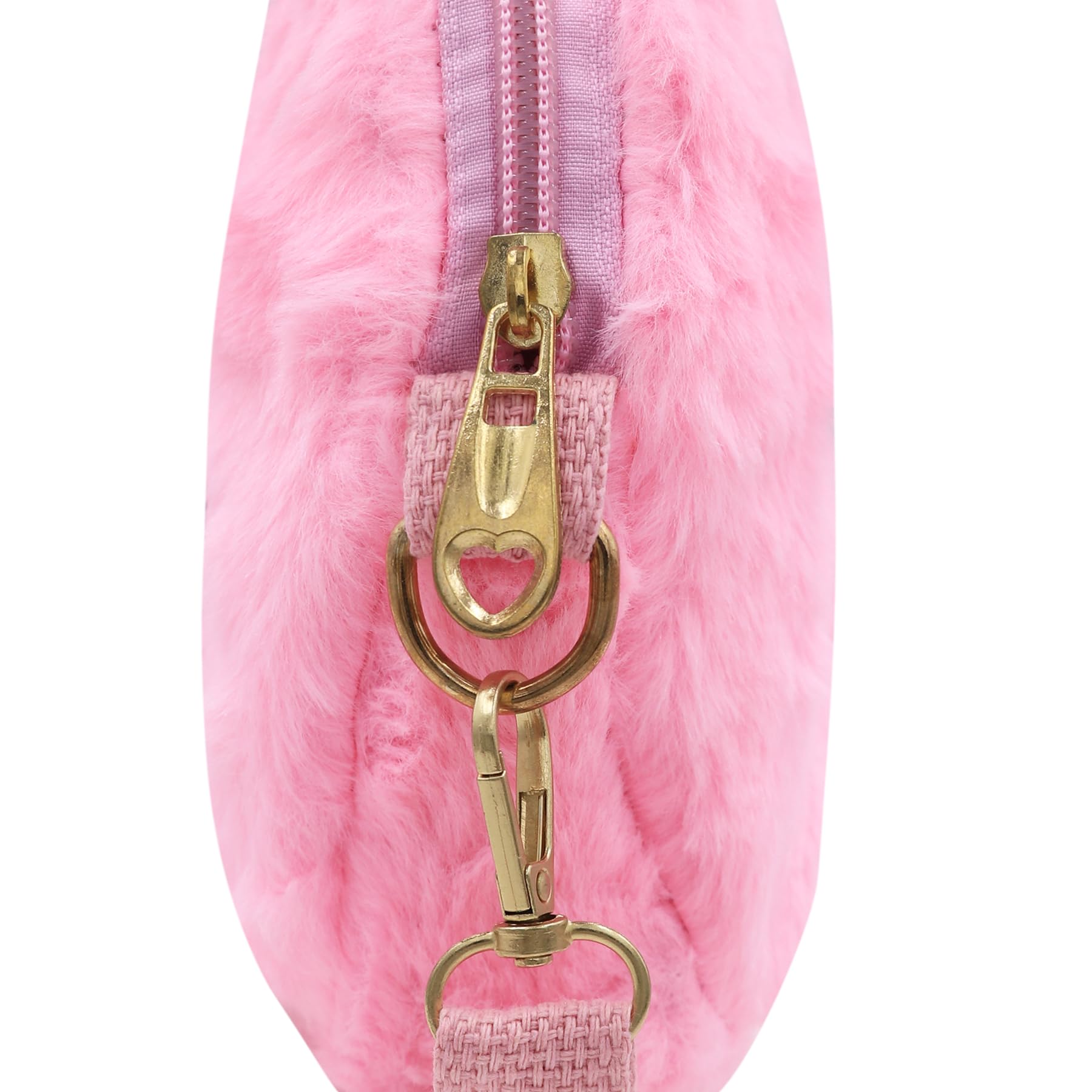 Adorable Pink Fluffy Cat Crossbody Bag for Women - Kawaii Plush Shoulder Purse, Small Animal Messenger Satchel - Perfect for Casual Outings, Cosplay & Gifts