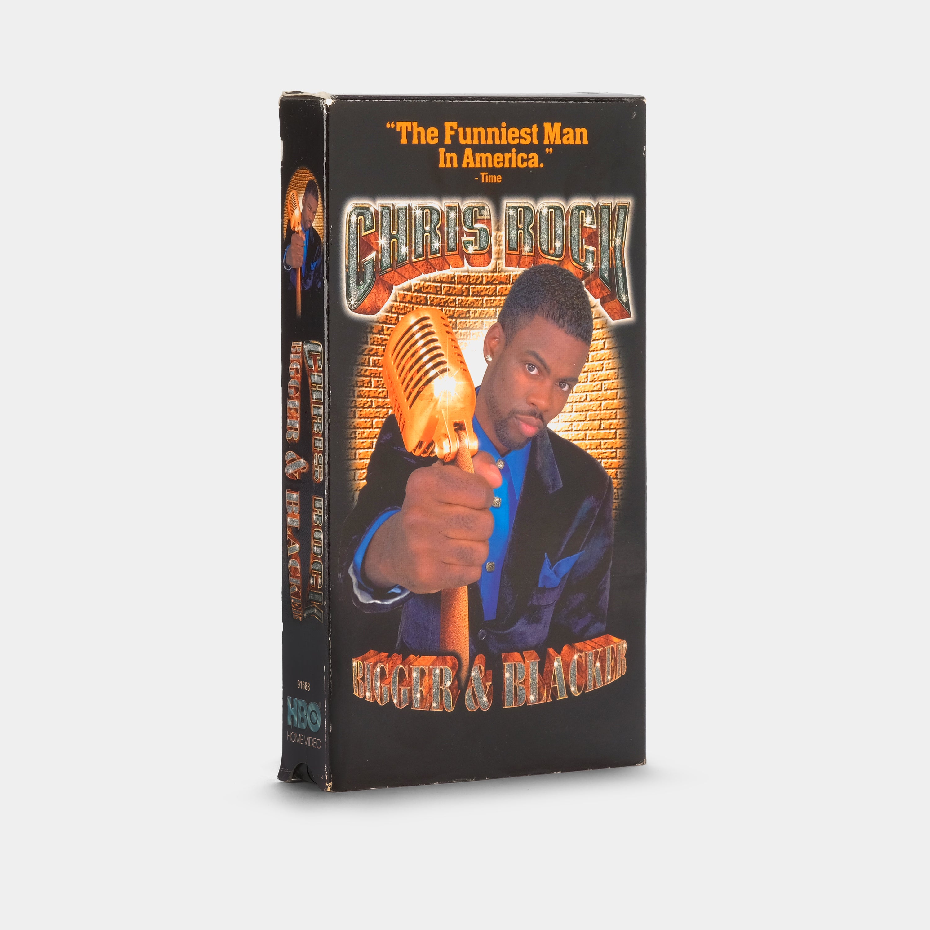 Chris Rock: Bigger & Blacker VHS Tape - Classic Stand-Up Comedy for Collectors & Movie Night Entertainment