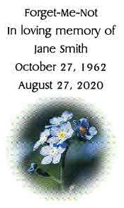 Personalized Forget Me Not Seed Packets (100 qty) - Memorial & Funeral Favors with Real Seeds - Perfect for Sympathy Gifts, Remembrance Events & Memorial Services