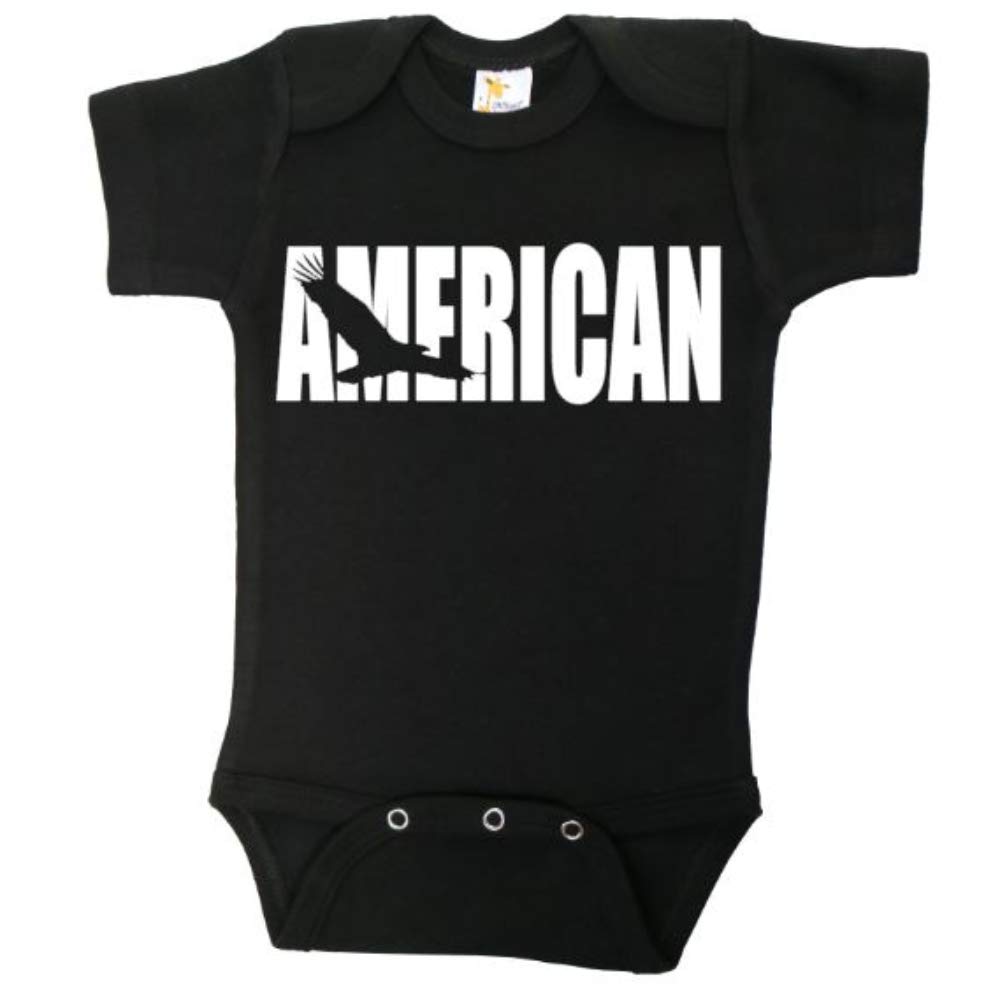 Patriotic American Flag Baby Onesie - Unisex USA Bodysuit for Infants & Toddlers | Perfect for 4th of July, Memorial Day & Independence Day Celebrations