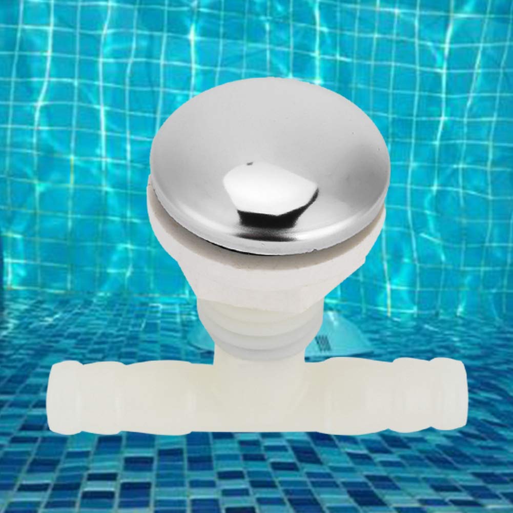Shanrya Bathtub Nozzle Air Jet - Removable Hydrotherapy Massage Nozzle for Pool, Spa, Hot Tub - Easy Install Swimming Pool Accessory for Relaxation & Muscle Relief