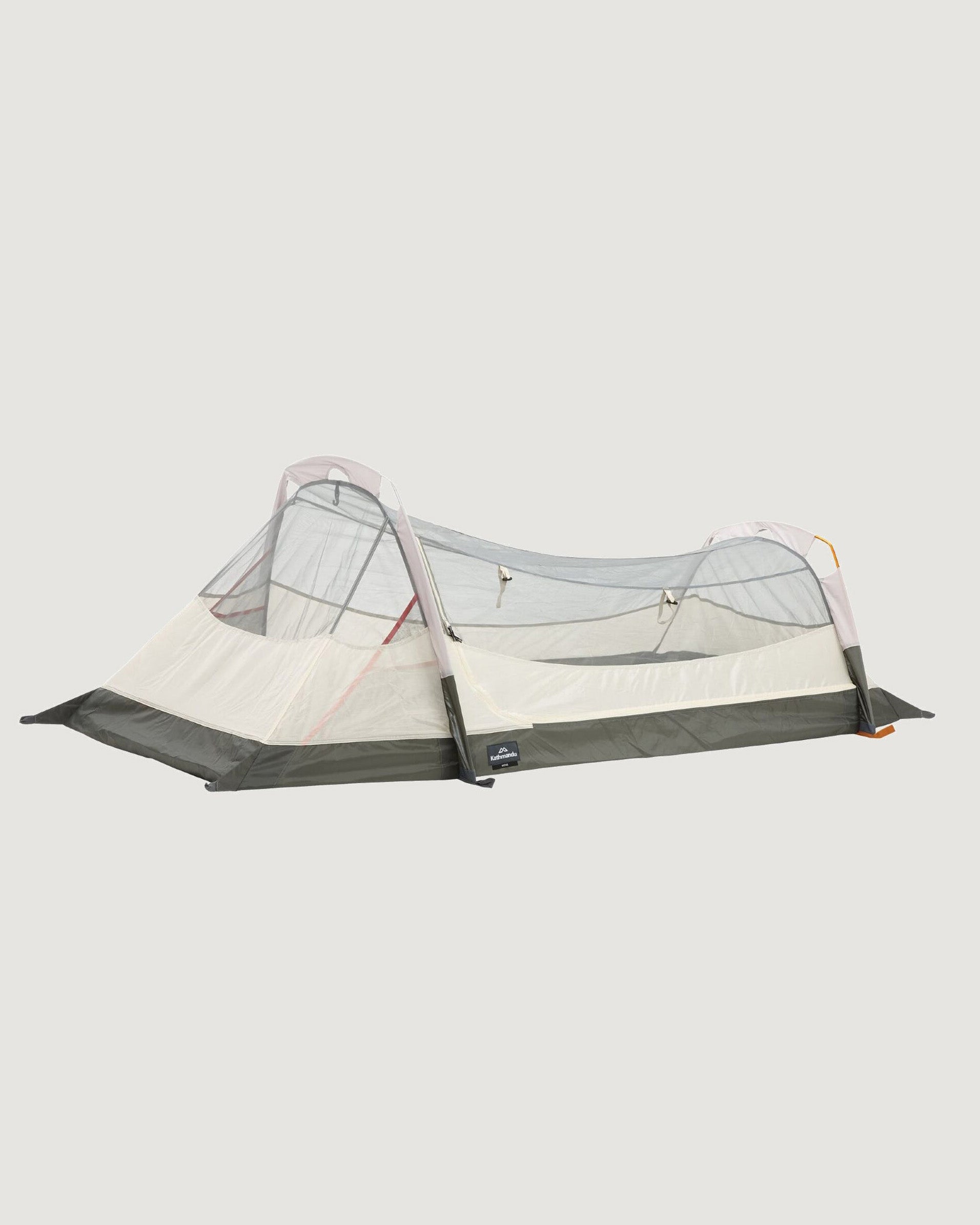 Lightweight Mono 1 Person Backpacking Tent v2 - Sand Color for Solo Camping & Hiking Adventures | Compact & Waterproof Outdoor Shelter