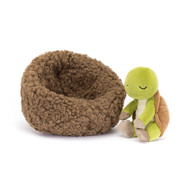Hibernating Tortoise - Natural Wooden Hide Box for Pet Turtles | Ideal for Winter Sleep & Habitat Enrichment | Perfect for Indoor/Outdoor Reptile Enclosures