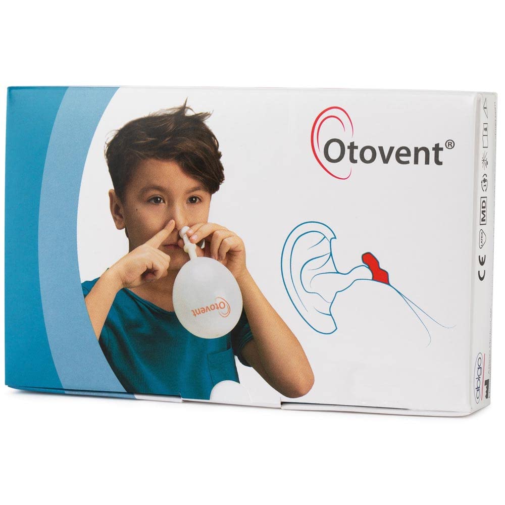 Otovent Glue Ear Treatment Kit with 10 Balloons - Natural Ear Pressure Relief for Kids & Adults - Perfect for Airplane Travel, Swimming, and Cold Season Discomfort