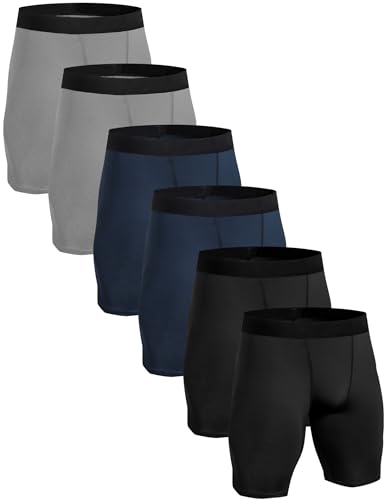 6 Pack: 2 Black 2 Grey 2 Navy